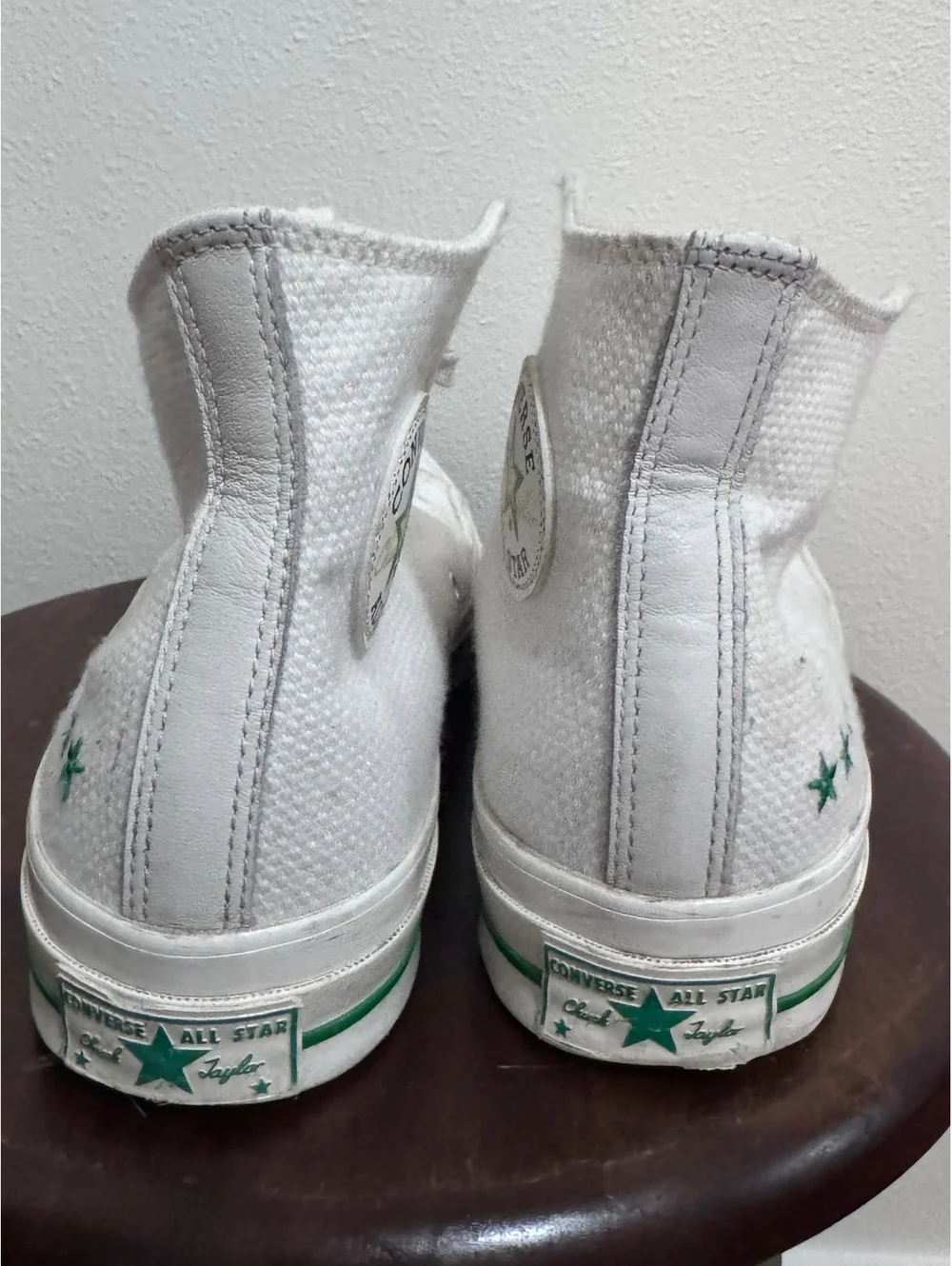Converse Chuck Taylor All Star 70s High Top Sneakers White Green Size 9 - Picture 5 of 9